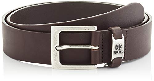 Pasek męski Strellson Premium, Brązowy (D'brown 205), 120 (Taille fabricant: 105)