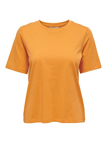 ONLY Damska koszulka Onlonly S/S JRS Noos Top, morela, XS