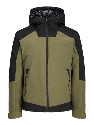 Jack & Jones Męska kurtka przejściowa Jcoaxel Sn, zielona, XXL, ZIELONY, XXL