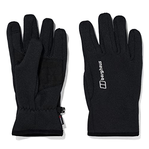 Berghaus Polartec Thermal Pro rękawice, Czarny Jet Black, L-XL