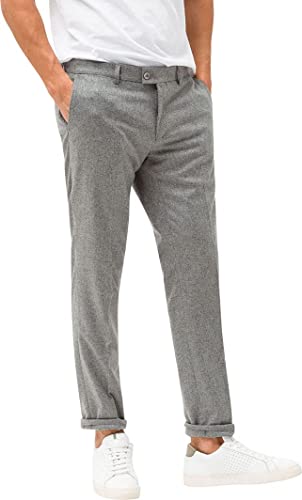 BRAX Spodnie męskie w stylu Felix, Silver, 38W / 32L