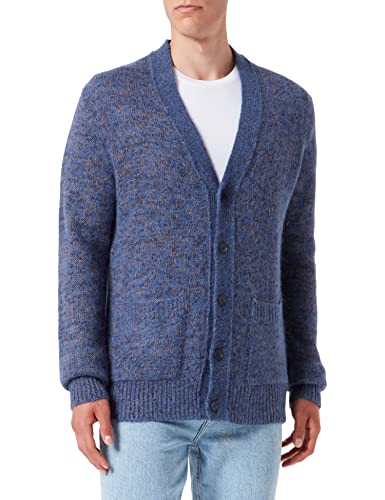 7 For All Mankind Męski sweter kardigan Mixed Fabrics, wielokolorowy, standardowy