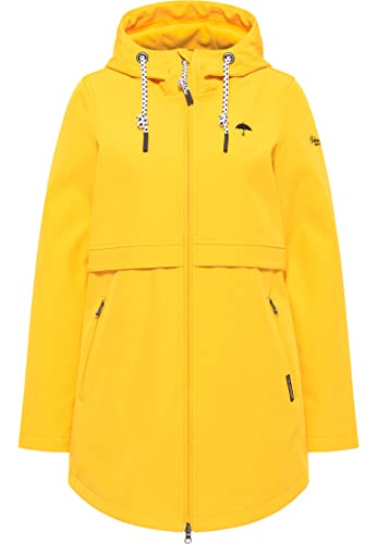 Schmuddelwedda Krótki płaszcz softshell damski 34319240, słoneczny żółty, S