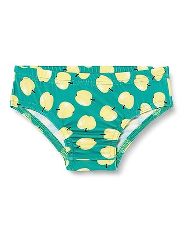 United Colors of Benetton Majtki do pływania dla chłopców, Zielony ze wzorem 73 G, 74