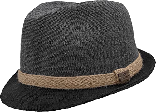 CHILLOUTS Sendai Hat Trilby męska czapka, ciemnoszary, L-XL