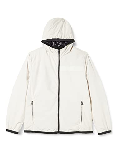 Geox Męska kurtka Renan, Rainy Day/Black, 50