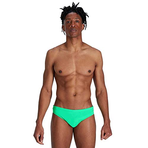 Speedo Męskie majtki kąpielowe ECO Endurance+ 7 cm, sztuczna zieleń, 28