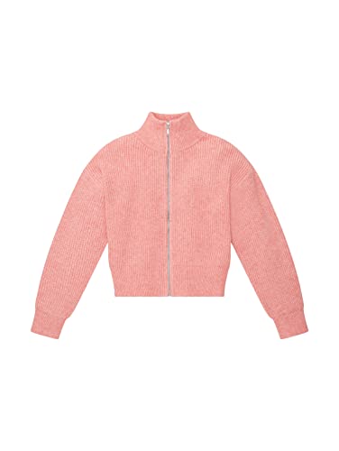 TOM TAILOR Dziewczęta Kardigan dziecięcy 1034442, 15121 - Peach Pink, 176