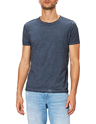 Stockerpoint Męski t-shirt Falko z okrągłym dekoltem, anthra, L