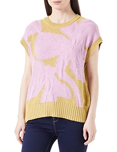 United Colors of Benetton Sweter damski, Wielokolorowy 65 L, S