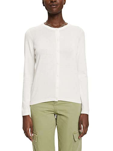 edc by ESPRIT kardigan damski, 110/Off White, XXS