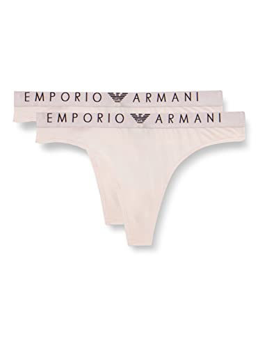 Emporio Armani Stringi damskie, 2 sztuki, ró?owy (powder pink), XL