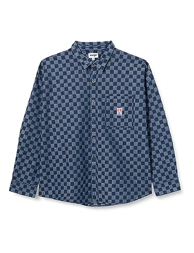 Wrangler Koszulka męska, Dark Indigo, S