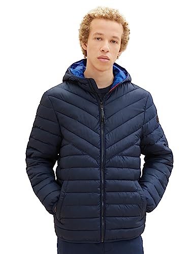 TOM TAILOR Denim Kurtka męska, 10690 – Knitted Navy, M