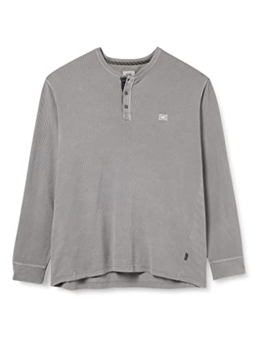 Camel Active Męski T-Shirt 4096716T11, Szary (Stone Grey), L