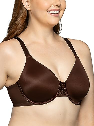 Vanity Fair Damski biustonosz Beauty Back Smoothing Bra Minimizer, Cappuccino, 85D