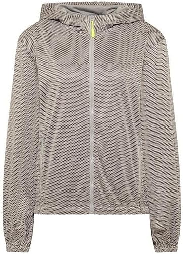 myMo ATHLSR Damska bluza sportowa Blouson Duilio, szara, XL (DE), szary, XL