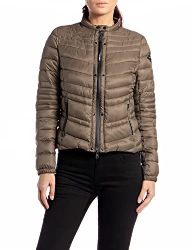 Replay Kurtka damska, 123 Light Mud, XL