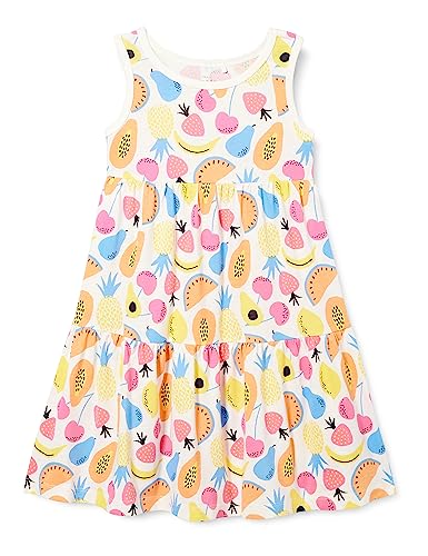 NAME IT Sukienka dziewczęca, Orchidea Bloom/Aop: kwiat, 140 cm