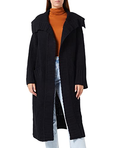 Replay Damska kurtka z dzianiny, 098 BLACK, M
