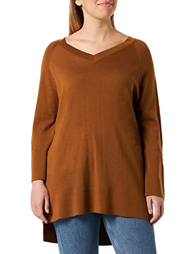 G-STAR RAW Damski sweter oversize w rozmiarze V, brązowy (Oxide ocre B692-1329), S