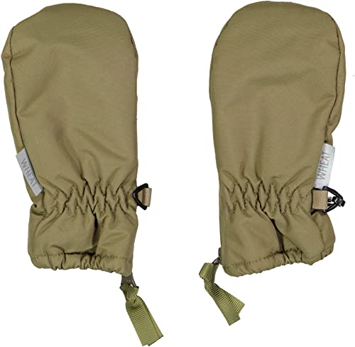 Wheat Uniseks dziecięce wodoodporne rękawiczki rękawiczki Mittens Zipper Tech, Dry Pine, XS / 0-6 m, Sucha sosna, XS / 0-6mth
