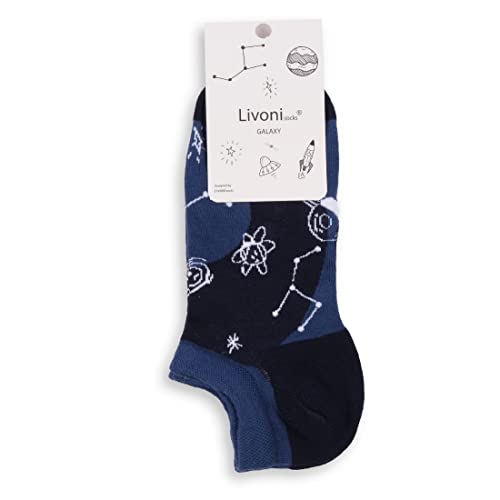 Livoni Skarpety Space-Low, 35-38, wielokolorowe, S, wielobarwny