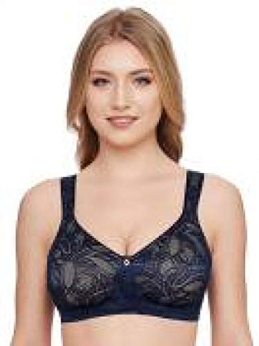 Susa Damski biustonosz bez fiszbin, niebieski (Twilight 329), 90G
