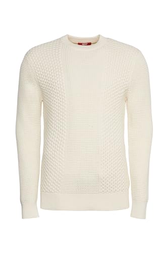 ESPRIT Sweter męski, 055/Ice, XL