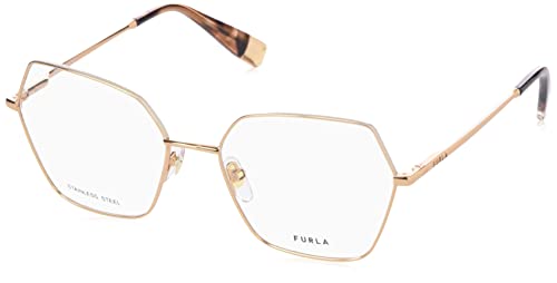 Furla VFU587 Okulary, Shiny Gold Copper z Coloured Parts, 55 damskie, Shiny Gold Copper With Coloured Parts, 55
