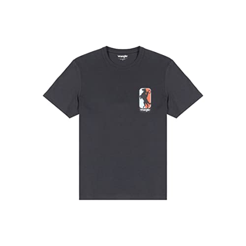 Wrangler T-shirt męski Graphic Tee, Faded Black, S