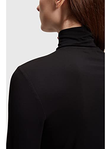 ESPRIT Collection Damska koszulka 992EO1K317, 001/BLACK, L