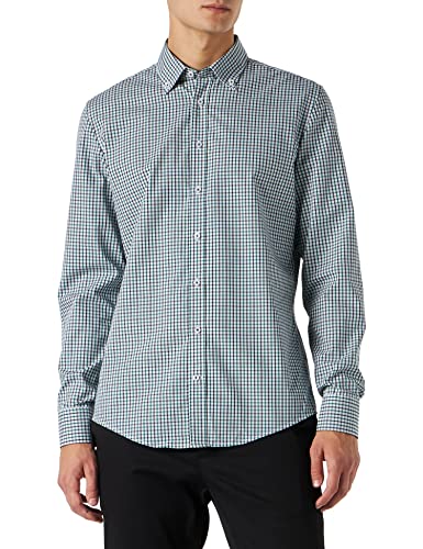 Seidensticker Męska koszula biznesowa, zielony, 43