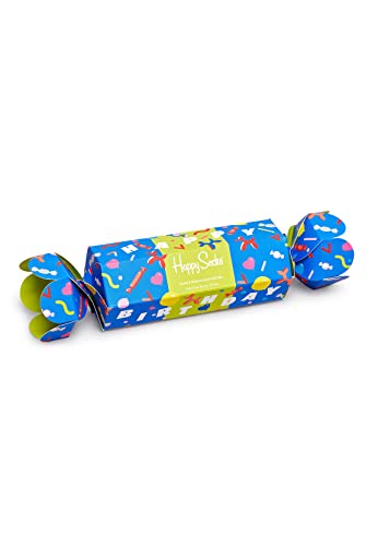 Happy Socks 2-Pack Candy & Balloons Socks Gift Set, kolorowe i zabawne, skarpety dla dzieci, wielokolorowe (0-12 miesiące)
