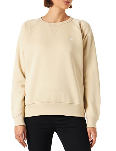 G-STAR RAW Women's Premium Core 2.0 Bluza damska, beżowa/khaki (Brown Rice C235-D309), M