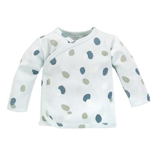 Pinokio Baby Jacket wrappedaround Long Sleeve Fun Time, 100% Cotton Blue, chłopcy rozm. 56-68 (68), Blue Baloons, 68