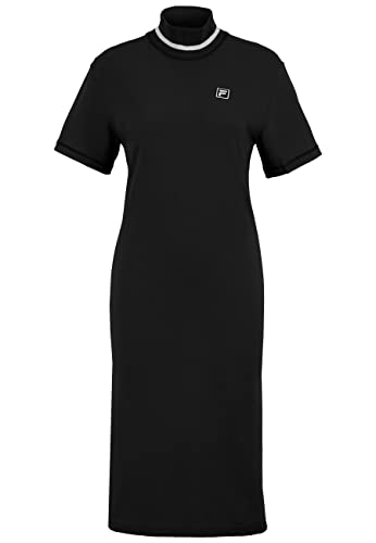 FILA Damska luźna sukienka Bialowieza z herbatą, czarna, XS, czarny, XS
