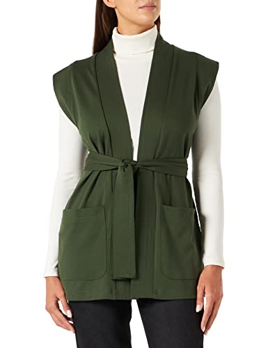 ICHI Damska kurtka z dzianiny IHSIMONSE WA, 190417/Kombu Green, XXL