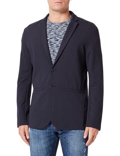 JACK & JONES Męska marynarka Jprblabeck Sweat Blazer Sn, granatowy blezer, XXL