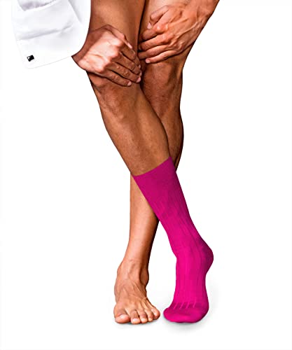 FALKE Mężczyźni Skarpety No. 2 M SO Najlepszy Kaszmir jednokolorowe 1 Para, Różowy (Arctic Pink 8233), 45-46