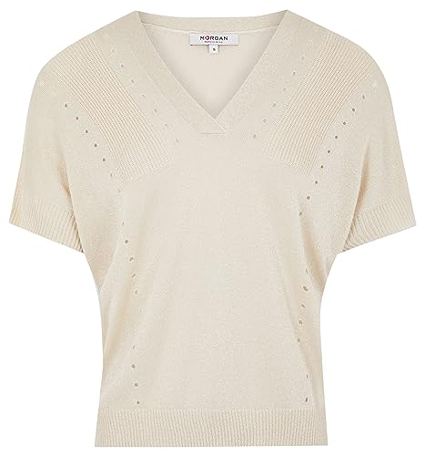 Morgan damski sweter Machi Beige TM, Typ beżowy, M