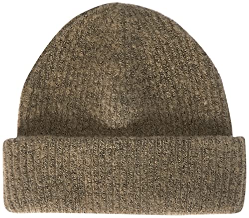 PIECES Damska czapka z dzianiny PCPYRON New Hood NOOS BC, White Pepper, One Size