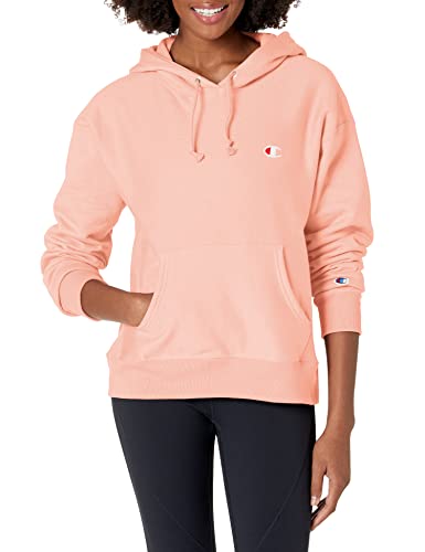 Champion Damska bluza z kapturem Reverse Weave, Podkład Pink-y06145, XXL