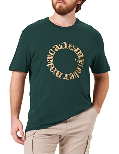 s.Oliver Męski T-shirt z krótkim rękawem, zielony, XL (DE)