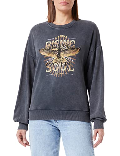 Garcia Bluza damska T20261_Ladies Sweat Sweat, czarna, M