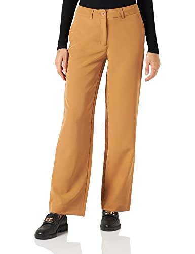 ONLY Onllana-Berry Mid Straight Pant TLR Noos spodnie damskie, Tyto? Br?zowy, 32