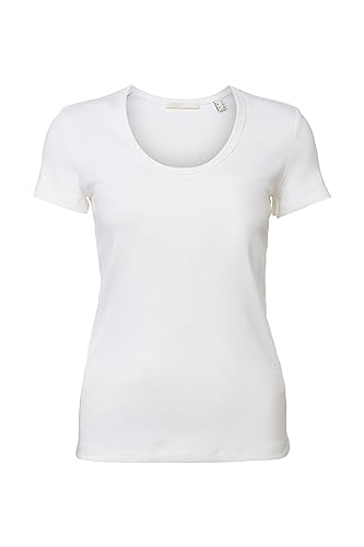 ESPRIT T-shirt damski, 100 / biały, XXL
