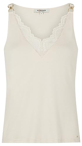 Morgan damski top DASKI Ivory TXS, Kość słoniowa, XS