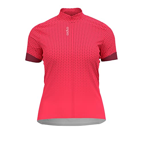 Odlo Essential Print Full Zip Cycle Jersey Koszula damska