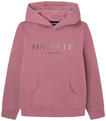 Hackett London Chłopięca bluza z kapturem Hackett, Różowy (róża), 5 Lat